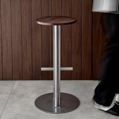 chair-03109　Steel Stand High Chair Counter Stool H74cm