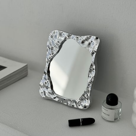 mirror-03133　Silver Nuance Frame Mirror