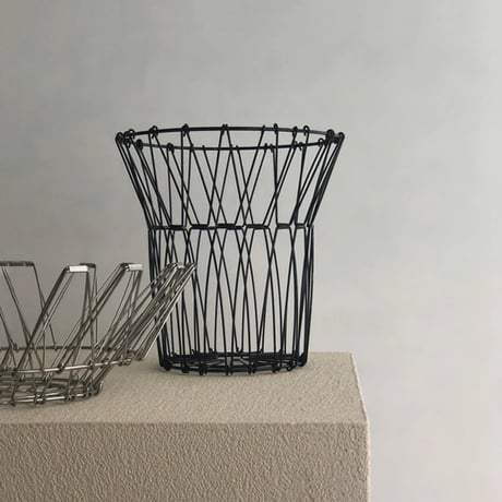basket-03057　Stainless Steel Folding Deformation Basket