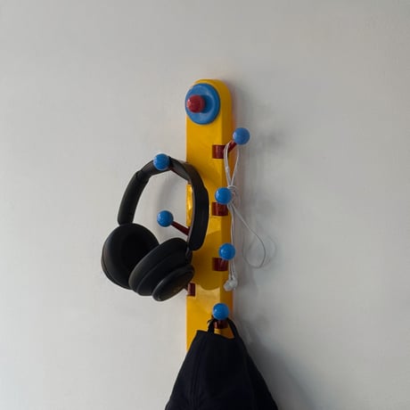 wall-03118　Color Suction Vertical Wall Hook