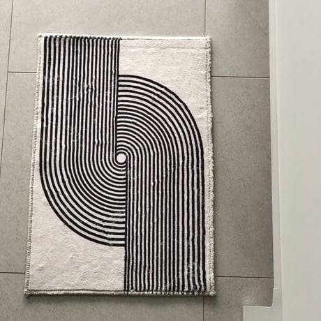 mat-03051　Layer Line Art Rug