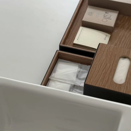 h-03006　Grain Series Tray Amenities Holder