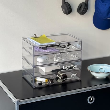 box-03031　Color Double Drawer Case