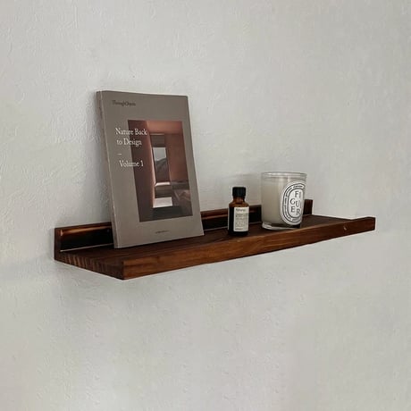 shelf-03019　Wood Wall Shelf 60cm