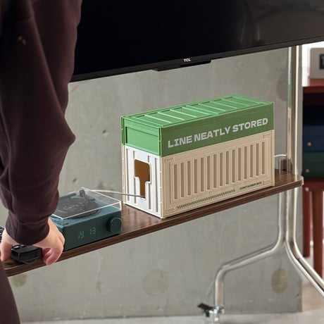 box-03090　LINE NEATLY STORED Square Cable Storage Box