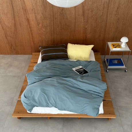 beddingsets-03100　Blue×Stripe×Yellow Bedding Sets