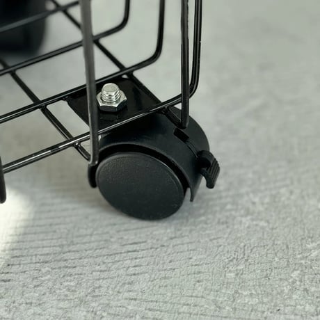 wagon-03006　Iron Laundry Cart With Casters