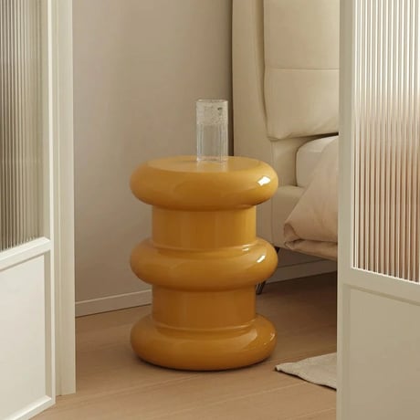 stool-03065　Three-step Chubby Stool Side Table