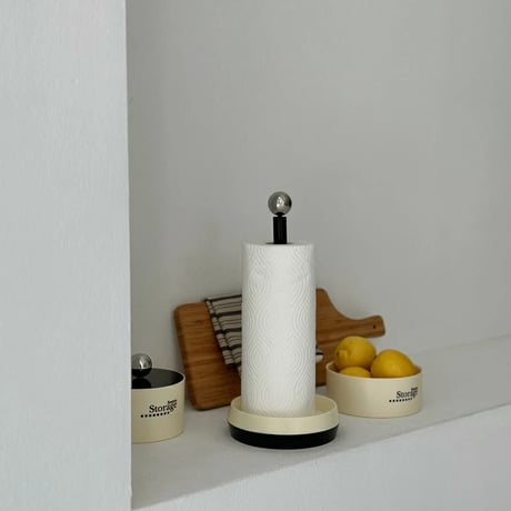 kitchen-03035　Silver Ball Kitchen Paper Holder