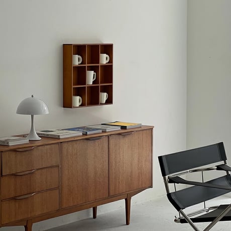 wallrack-03050　Natural Wood Cup Shelf 50×50