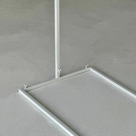 rack-03035　Black White Iron Hanger Rack H200×W100 Assembly Type