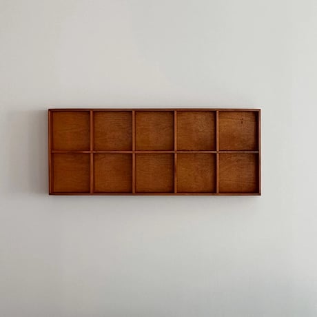 wallrack-03052　Natural Wood Wall Shelf 82×33