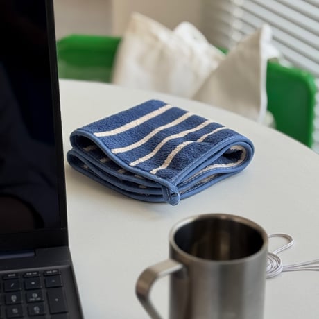 towel-03035　Stripe Microfiber Hand Towel/Set of 3