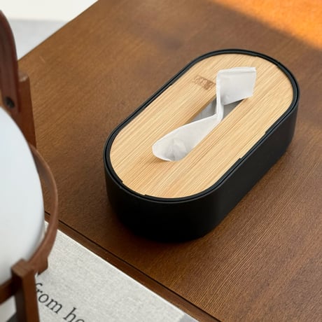 tissuebox-03040　Bamboo Tissue Case