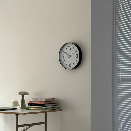 clock-03087　Black Frame Wall Clock