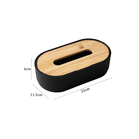 tissuebox-03040　Bamboo Tissue Case