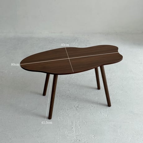 table-03203　Wave Coffee Table 80×40