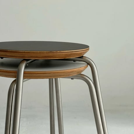 chair-03034　Stainless Steel Round Stacking Stool