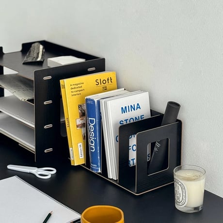 magazinerack-03039　Wood Grain Bookstand