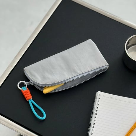 stationery-03033　S size Water Repellent OXFORD Fabric Colored Pen Case Pouch with Strap