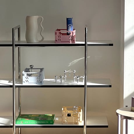 box-03043　Pale Color Crate Foldable Storage Box