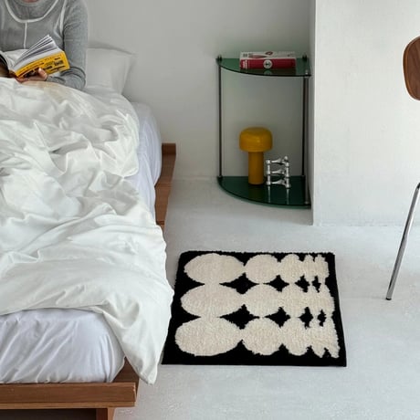 mat-03090　Oval Gradient Rug 50×80