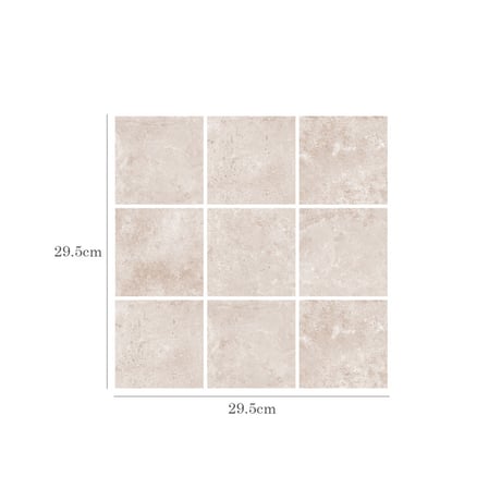 3dtile-b4　Three-dimensional Tile Panel Sticker 29.5×29.5cm b4