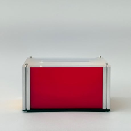 tissuebox-03089 Aluminum Frame Color Acrylic Tissuecase