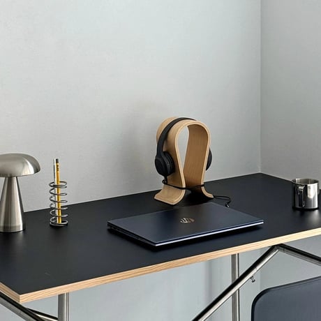 lifestyle-03012　Plywood Headphone Stand