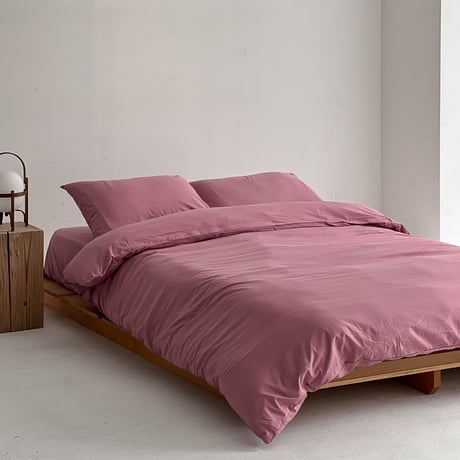 beddingsets-03056　Plain Pink Bedding Sets
