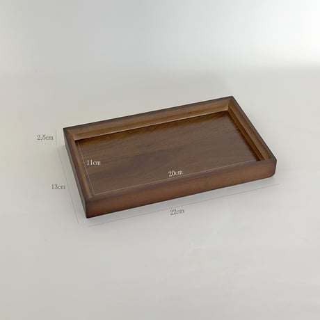 tray-03144　Black Walnut-like Display Tray