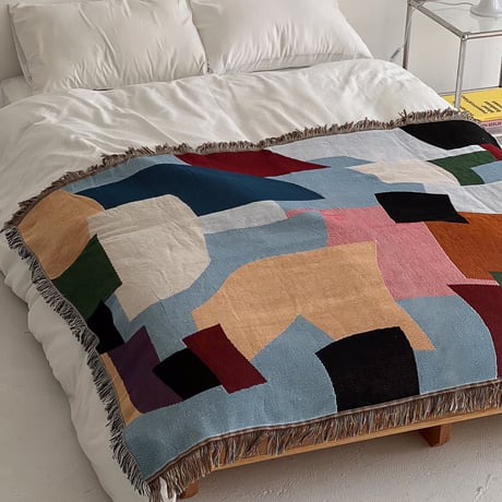 bedthrow-03013　Puzzle Blanket