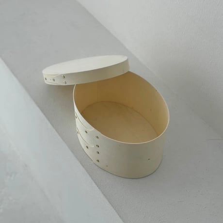 box-03011　Natural Unpainted Wood Shaker Boxes/Set of 2
