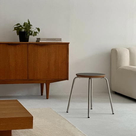 chair-03034　Stainless Steel Round Stacking Stool