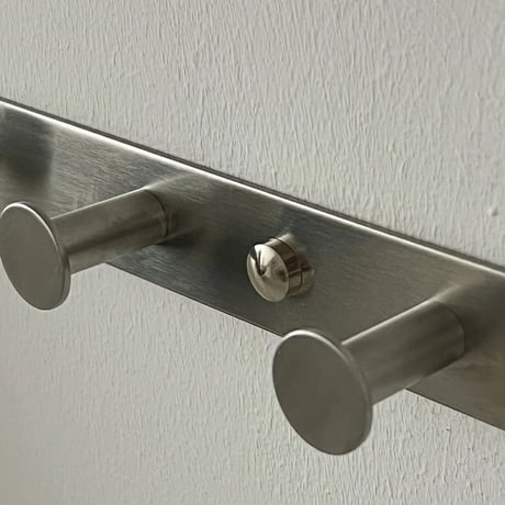 shelf-03032　Stainless Steel Wall Shelf 30cm/Wall Hook 37cm