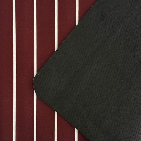 mat-03099　Pencil Stripe Brown/Blue Diatomite Quick-Dry Mat
