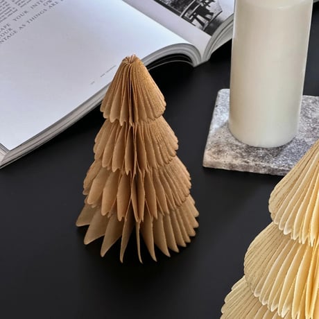 tree-03003　3Color Craft Accordion Paper Tree