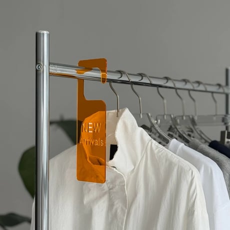 hanger-03005　11collar Acrylic Color Hanger POP