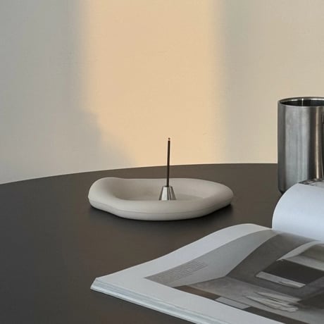 incenseholder-03090　Silicone Nuance Plate Incense Holder
