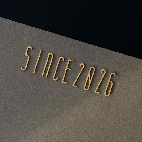 sign-03001　70mm Uppercase Brass Letters