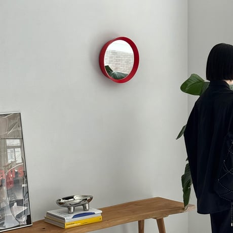 mirror-03171　Round Color Frame Mirror