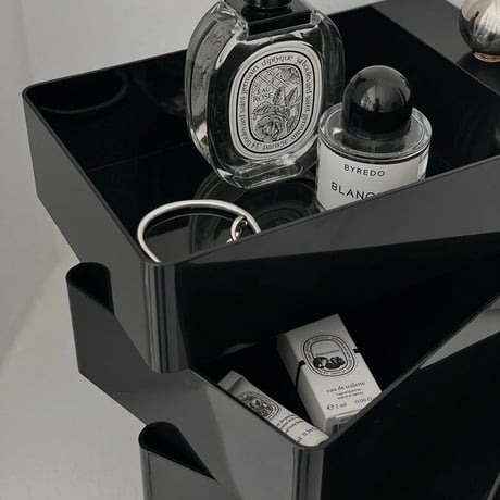 box-03032　360° Rotation Silver Ball Slide Storage Case