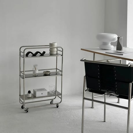 wagon-03001　Stainless Steel Modular Wagon With Casters