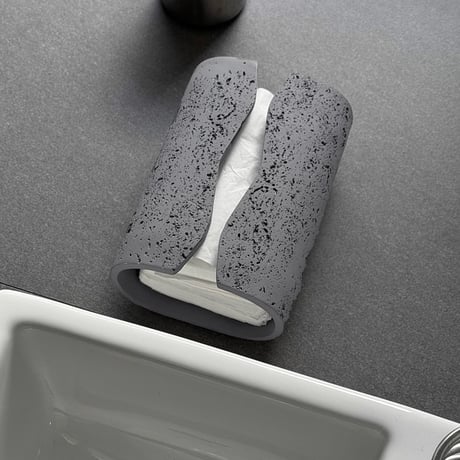 tissuebox-03093　Stone Design Tissue Case