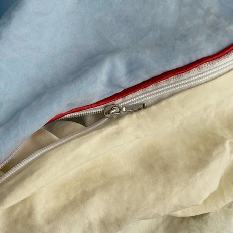 beddingsets-03024　Blue×Yellow Piping Reversible Bedding Sets