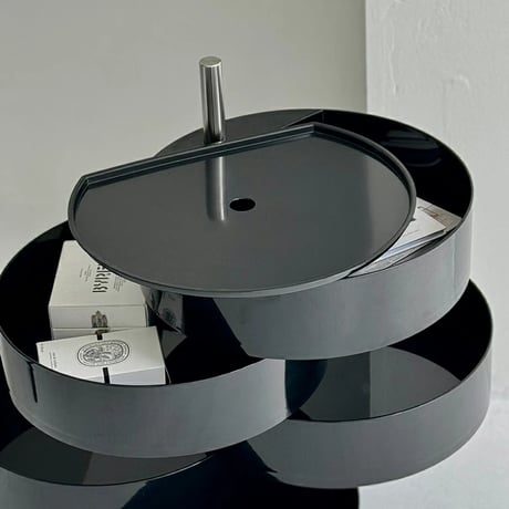 wagon-03010　360° Rotating Round Wagon With Casters