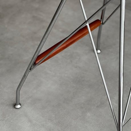 chair-03111　Fabric Seat  Wire Frame Counter Chair H69cm