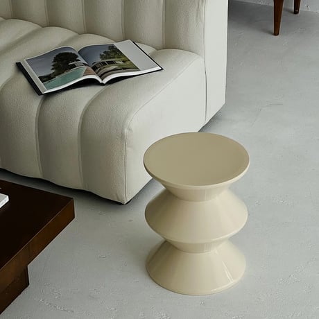 table-03099　Zigzag Stool Side Table