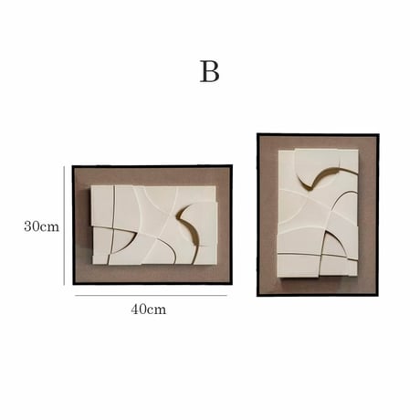 poster-03149　Modern Abstract Art Panel Meter Box Cover 40×30