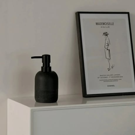 soapbottle-03045　Stone Soap Dispenser Refill Bottle 250ml